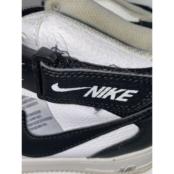 Nike Air Force 1 Mid 07 LV8,‎ 804609-103, White/Black, Mens Basketball, Size 8 main image 6